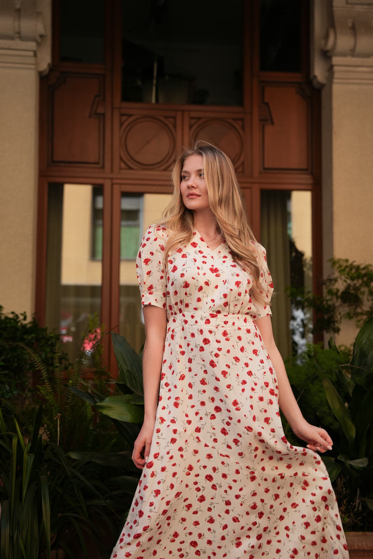Atelier èmi — floral dress, front