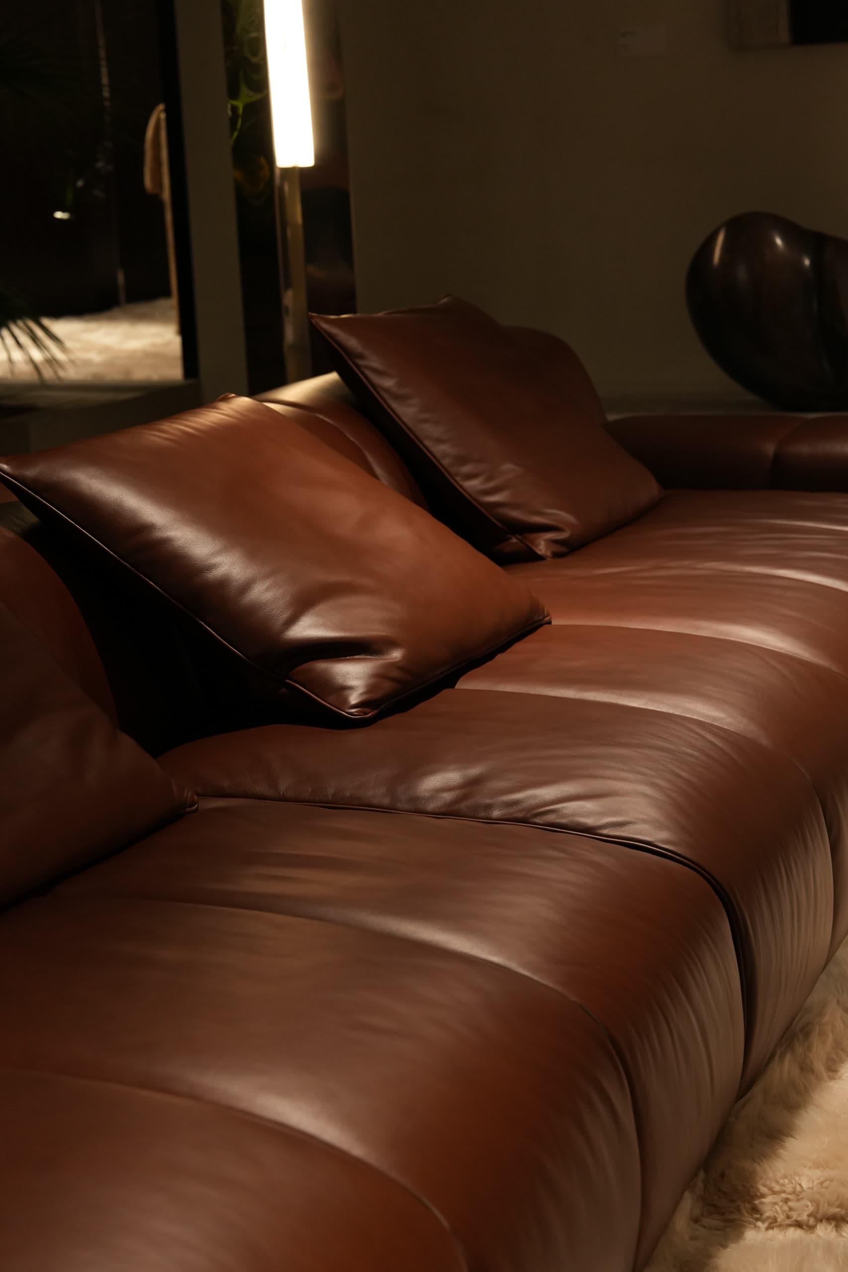 Sveka Design — ochre bouclé sofa